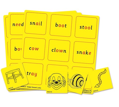 Vowel Sound Bingo