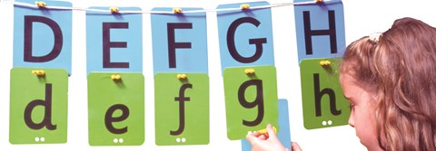 Alphabet Washing Line Upper & Lower Case