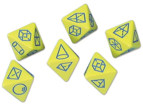 3D Shape Dice 8 Side