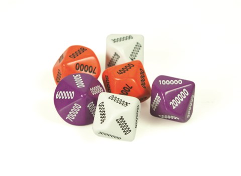 Jumbo Place Value Dice Millions