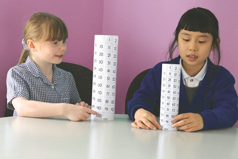 Teacher Counting Tube