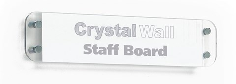 Crystal Wall Nameplate Board