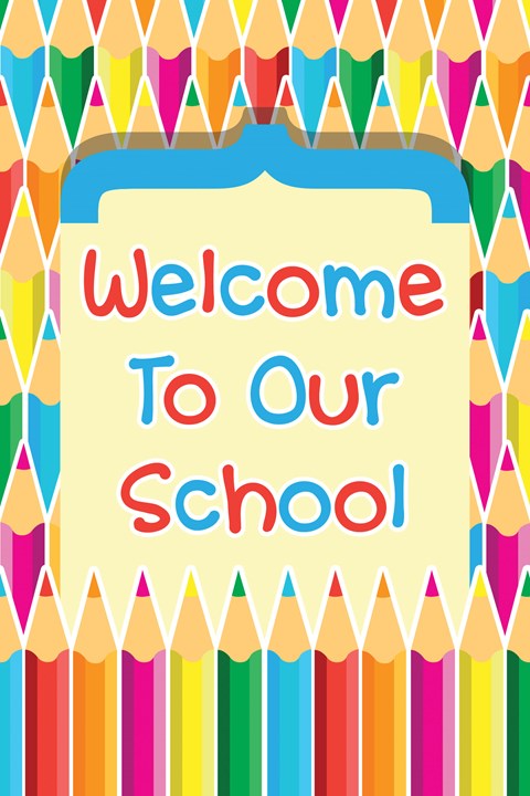 Welcome - Coloured Pencils