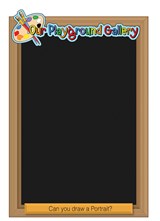 Playground Gallery Chalkboards - Set of 4