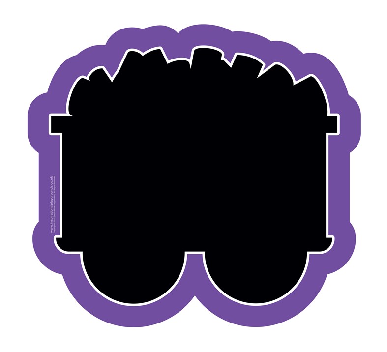 Train Chalkboards - Set of 4