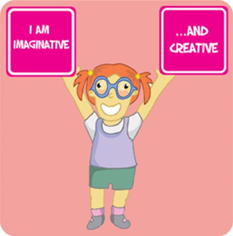Affirmation - I am imaginative