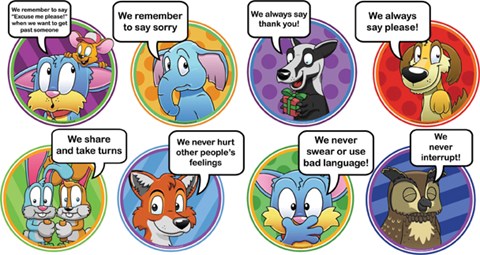 Good Manners - Set of 8