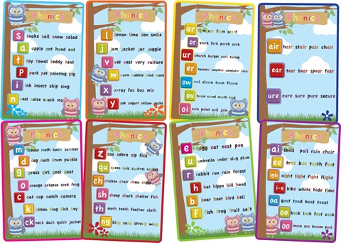 Phonics - Set of 8