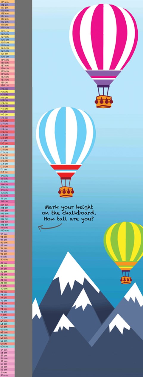 Height Chart - Hot Air Balloon
