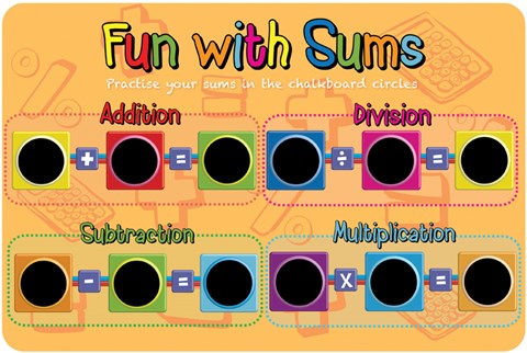 Fun with Sums Board