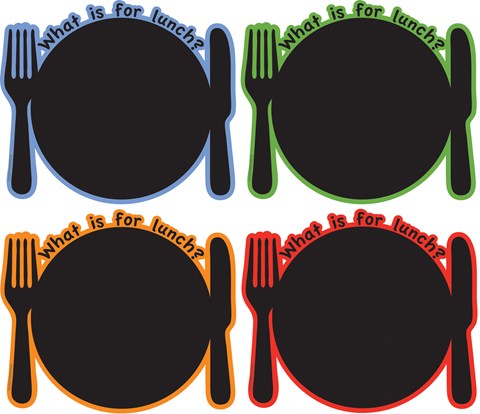 What's for lunch - Set of 4