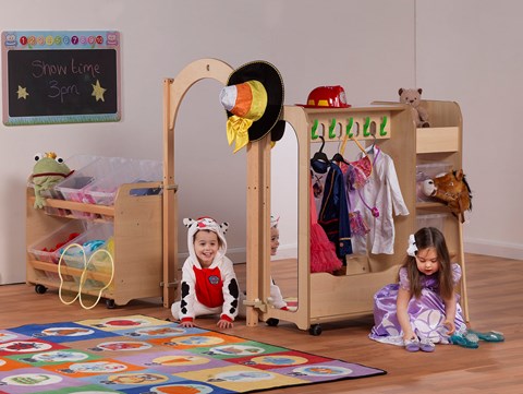 Mini Preschool Dressing Up Zone