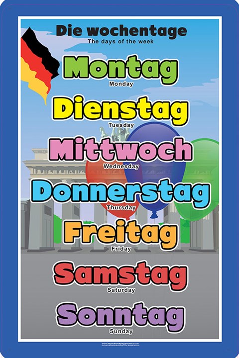 German Days of the Week