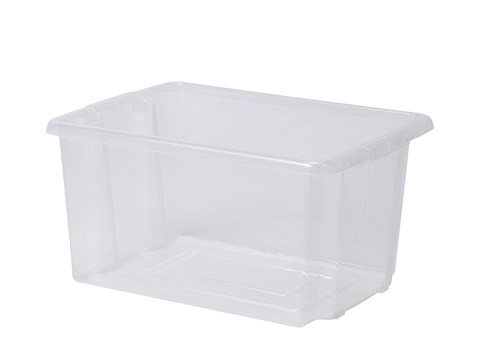 6 Clear Tubs