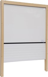 3224 Floor Standing Wall Fixed Rollerboard Frame (4 Section Surface)