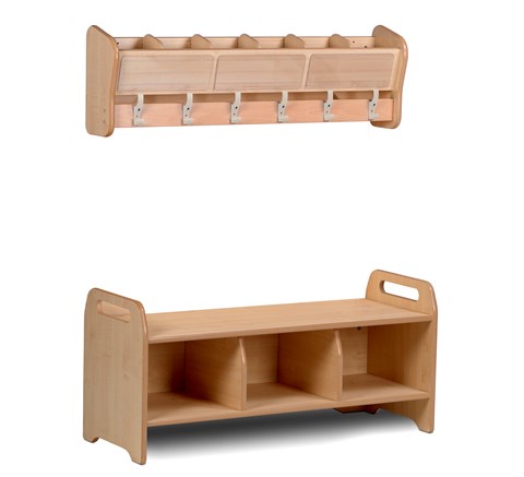 Wall Mounted Cubby Set