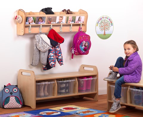 4 x Wall Mounted Cubby Sets
