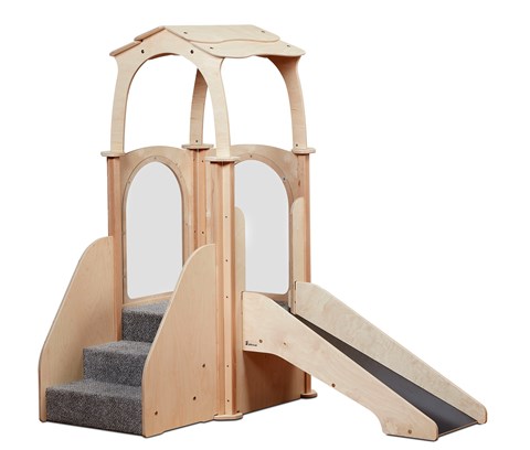Step ‘n’ Slide Kinder Gym (with roof)