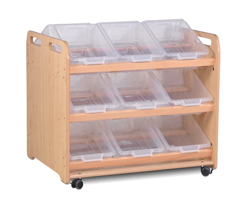 Tilt Tote Double-sided Storage