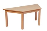 Trapezoid Table - W1120 x D560mm