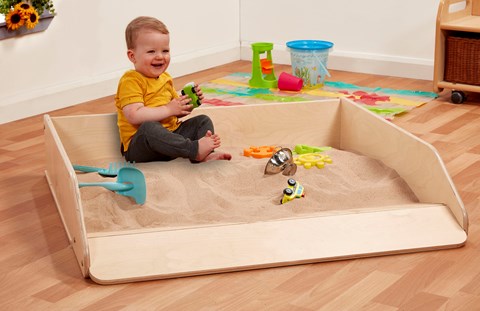 Crawl-in Sandpit