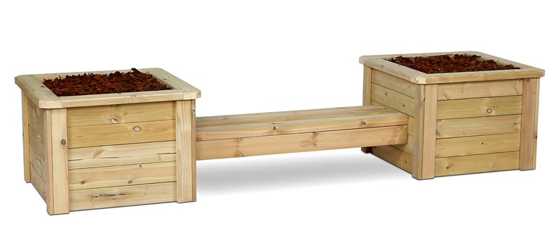 Planter & Bench Combo