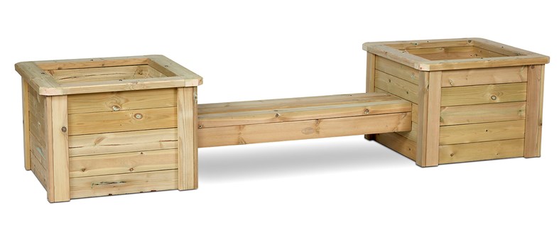 Planter & Bench Combo