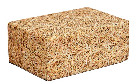 Hay Bale Foam Seat