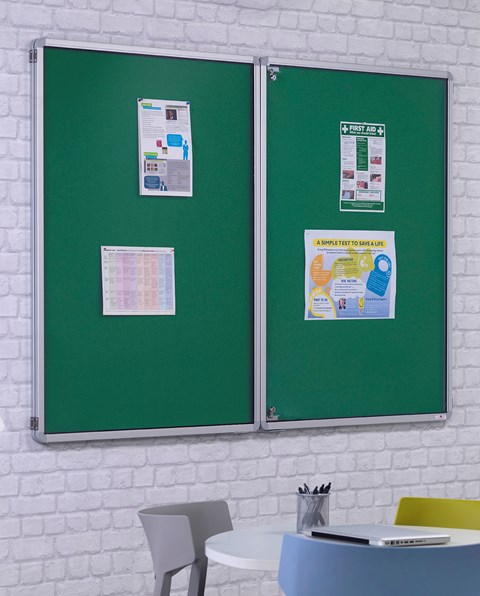 FlameShield Tamperproof Noticeboard