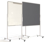 Mobile Flip Chart Noticeboard Combi