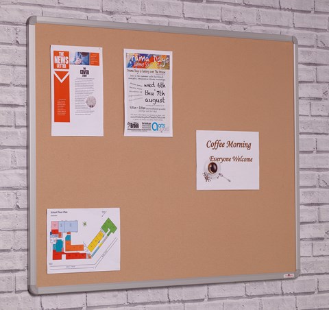 FlameShield Aluminium Framed Noticeboard