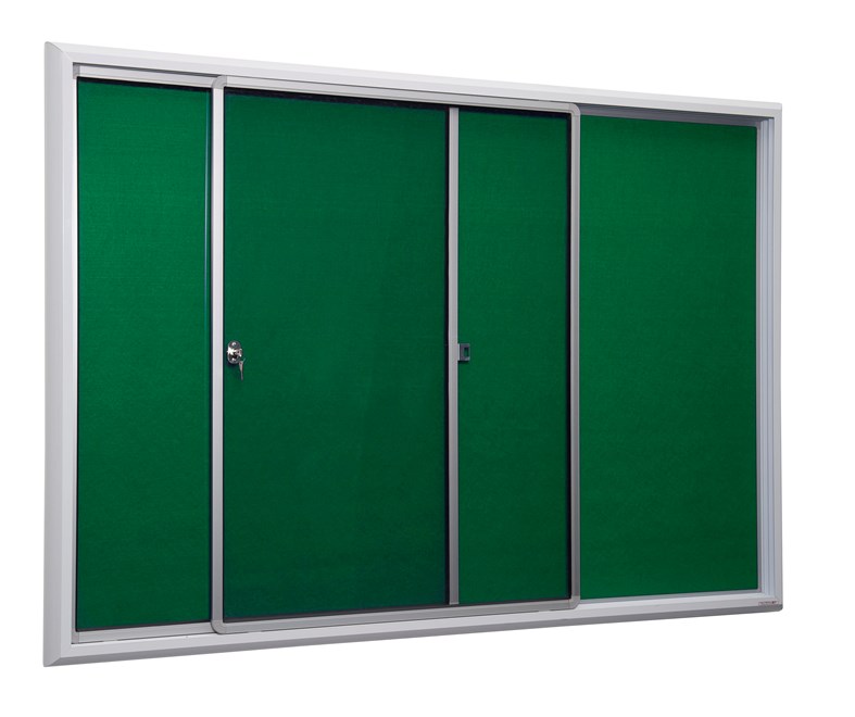 Safety Sliding Door Noticeboard