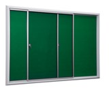 Safety Sliding Door Noticeboard