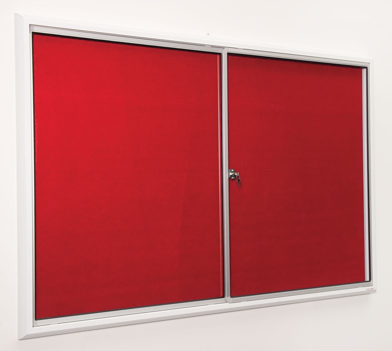 Safety Sliding Door Noticeboard