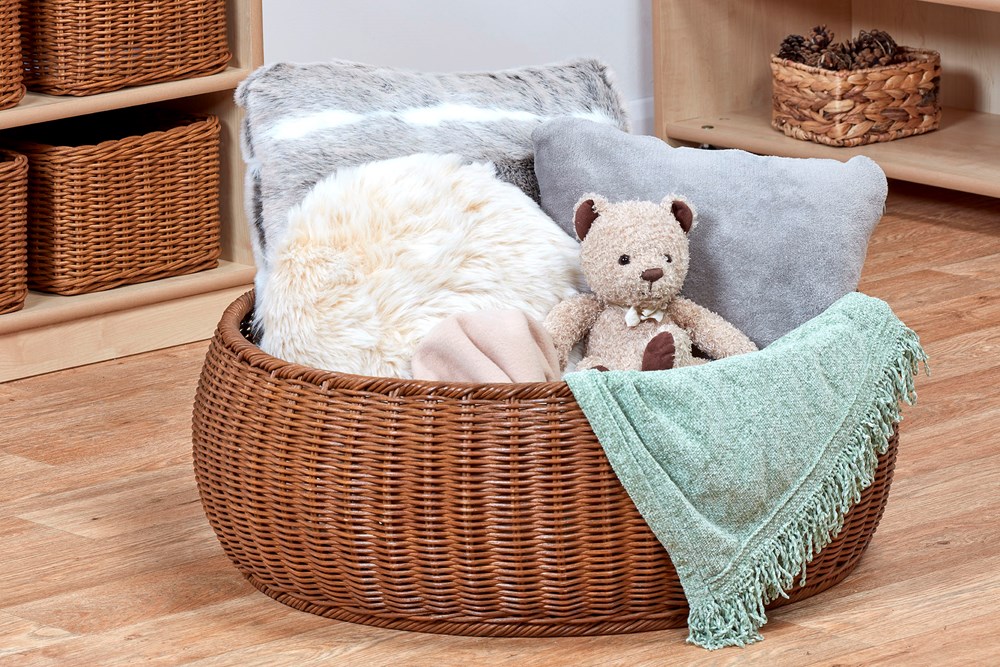 Large Circular Basket Inspirational Group