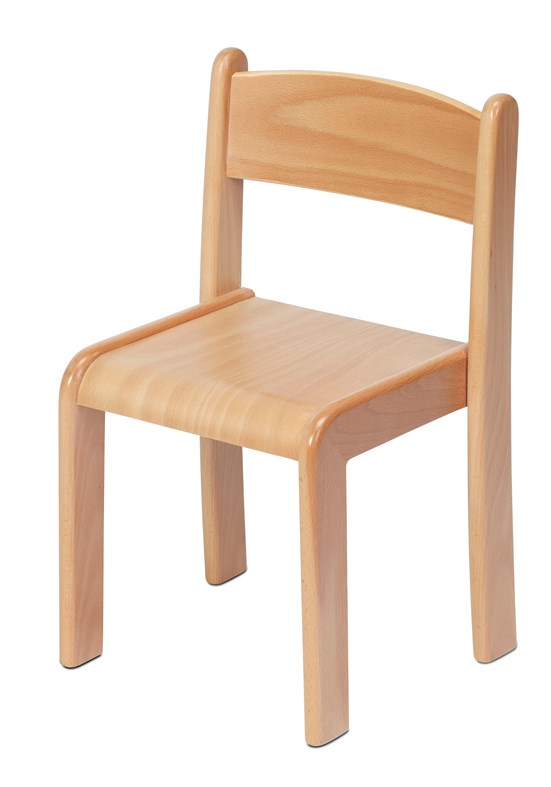 Beech Stacking Chair (Pack of 4)