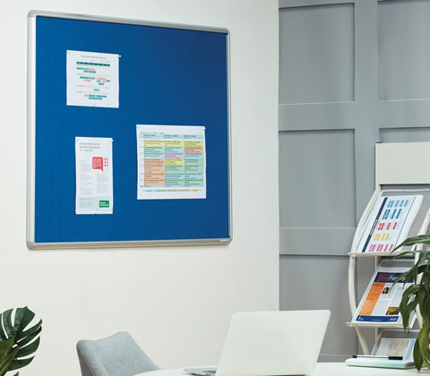 SmartShield Aluminium Framed Noticeboard 