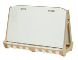 Double Sided 4 Station White Board Easel