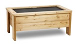 Raised Sandpit with Chalkboard Lid