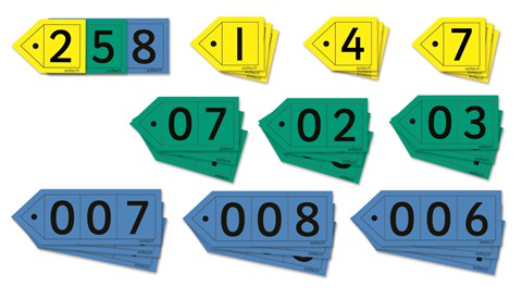 Teacher Decimal Place Value Arrows