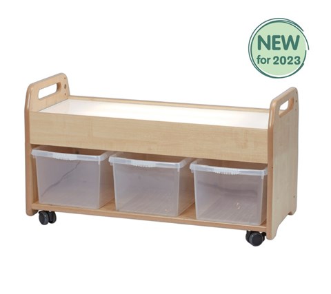 Low Level Light Box Trolley