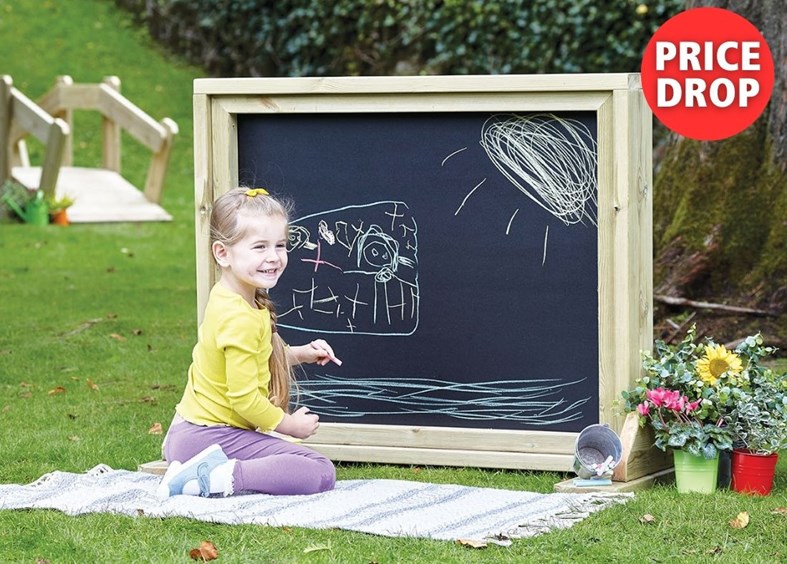 Freestanding Chalkboard Panel