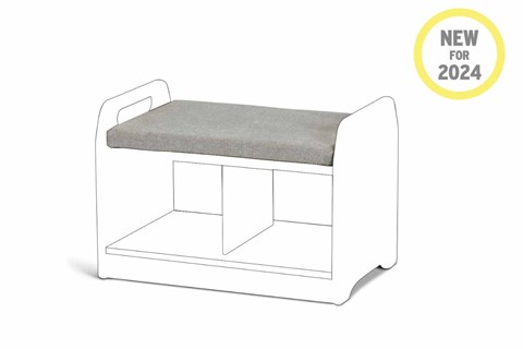 Bench Cushion - Compact Low Level Storage Bench